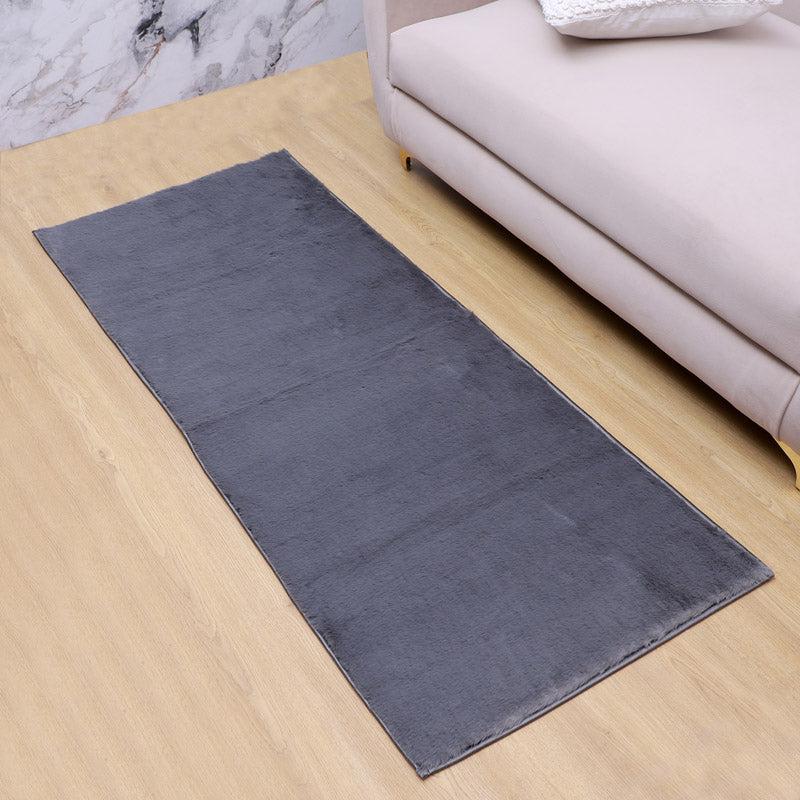 Ileva Anti Skid Bedside Runner - Grey